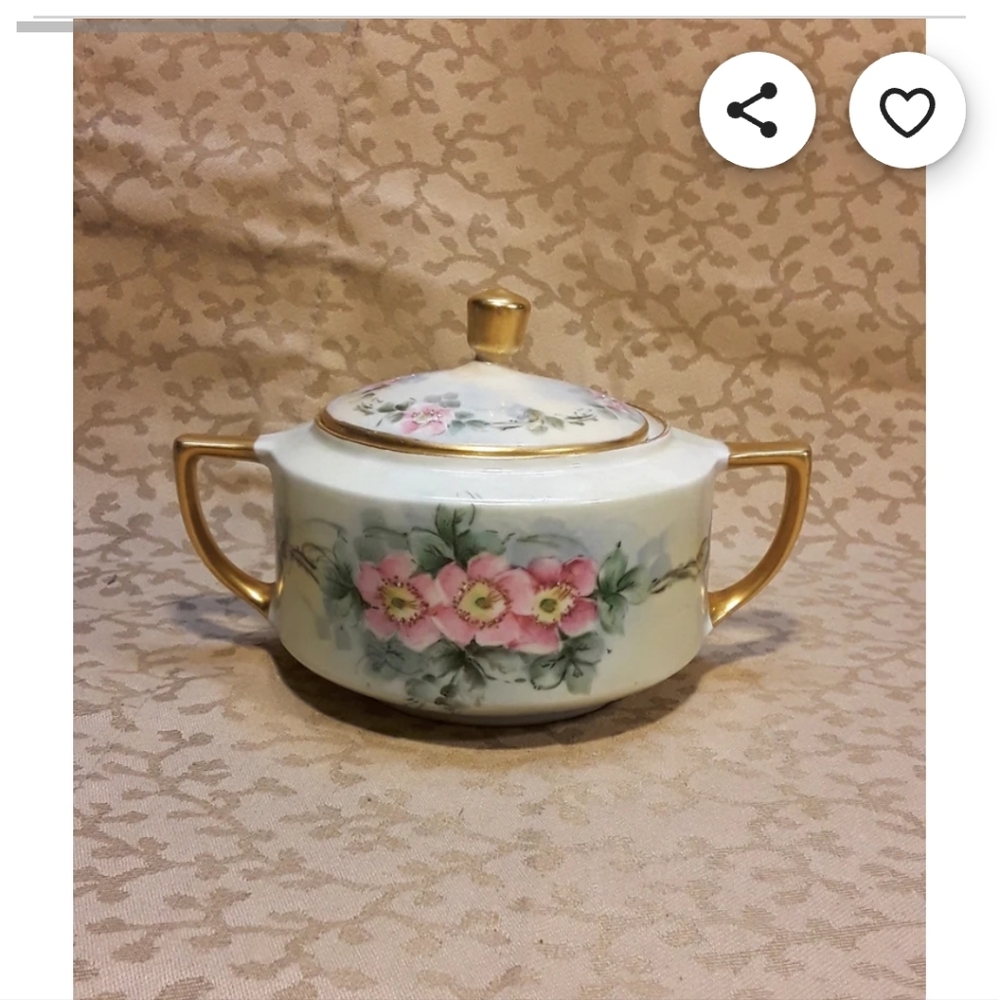 Antique sugar bowl